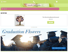 Tablet Screenshot of colesvillefloraldesign.biz